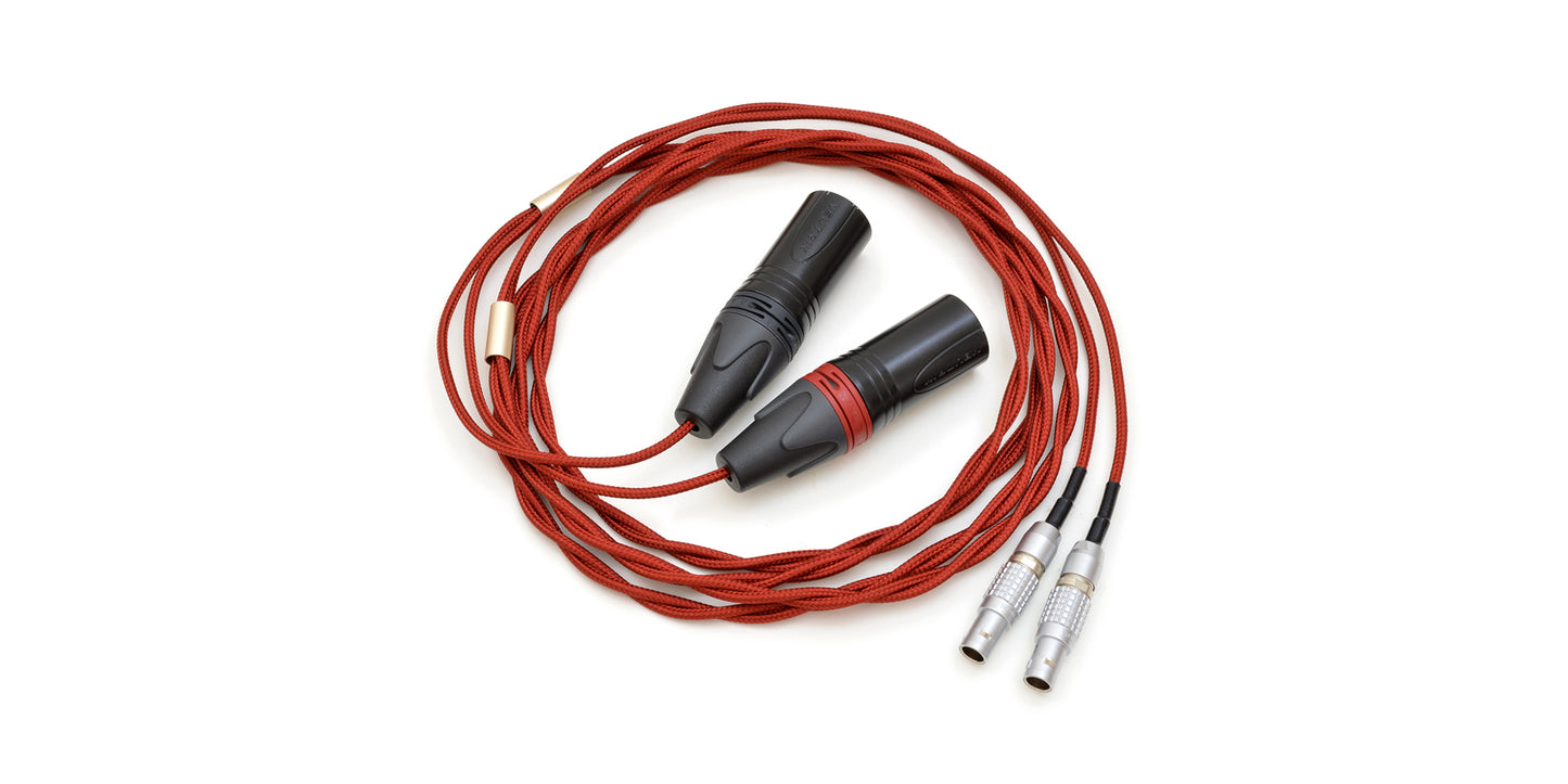onso hpct_03_blwxl XLR3極(L/R)-LEMO_2PIN(L/R) バランス接続用ヘッドホンケーブル