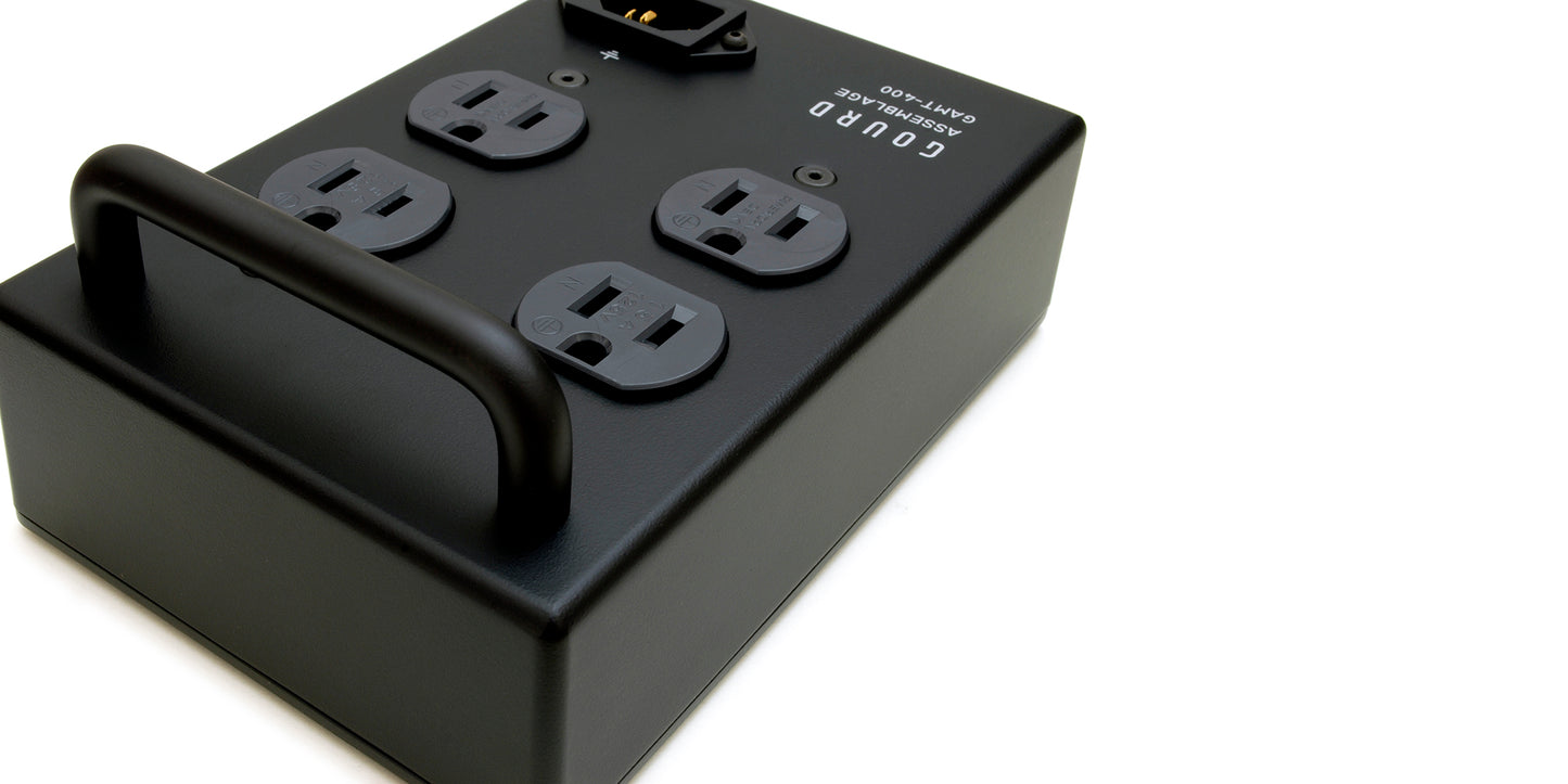 GOURD ASSEMBLAGE GAMT-400 4-Outlet Power Strip