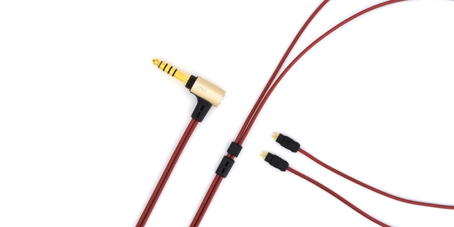 onso iect_08_bl4c 4.4mm5極-CIEM 2PIN バランス接続用イヤホンケーブル
