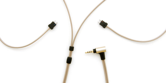 onso earphone cable 2.5mm4p-2pin(fitear) iect_02_bl2f