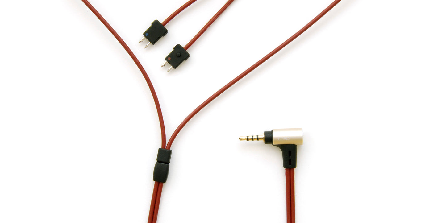 onso earphone cable 2.5mm4p-2pin(fitear) iect_03_bl2f